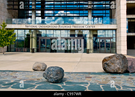 National Underground Railroad Freedom Center à Cincinnati, Ohio Banque D'Images