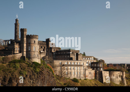 St Andrew's House, bâtiment du siège du gouvernement écossais, vue de l'arrière, Édimbourg, Écosse, Royaume-Uni Banque D'Images