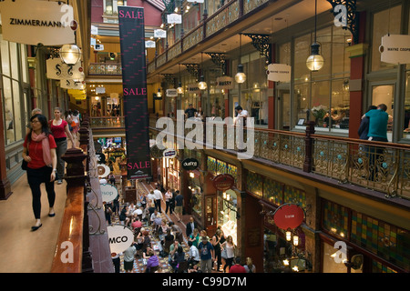 Le Strand Arcade - Sydney's historic centre commercial. Sydney, New South Wales, Australia Banque D'Images