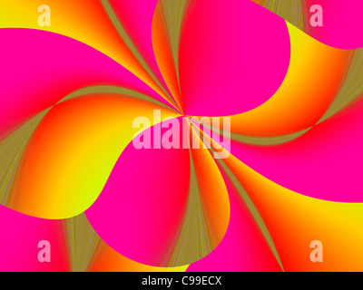 Abstract colorful background style dynamique numérique fête Banque D'Images