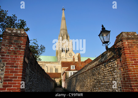 Chichester Cathedral, Chichester, West Sussex, Angleterre, Royaume-Uni Banque D'Images