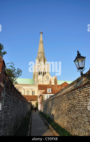 Chichester Cathedral, Chichester, West Sussex, Angleterre, Royaume-Uni Banque D'Images