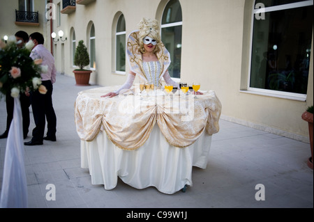 Tachkent. Taskent. L'Ouzbékistan Hotel. L'Ouzbékistan. Wedding Banque D'Images