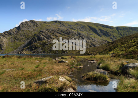 À l'égard d'Llethr Y Llyn Hywel Banque D'Images