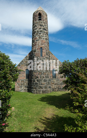 L'église de saint Colomba sur Canna Banque D'Images