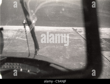 Air force aérienne Itazuke Air Base, le Japon pendant la guerre de Corée. Banque D'Images