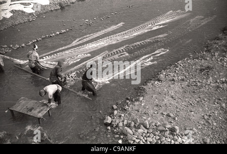 River Itazuke Air Base, le Japon pendant la guerre de Corée. Banque D'Images