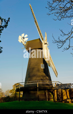 Stelling Minnis moulin Canterbury Kent UK Banque D'Images