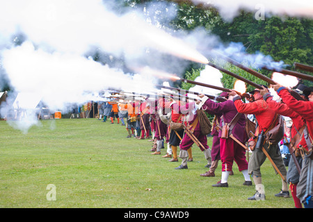 English Civil War re-enactment Banque D'Images