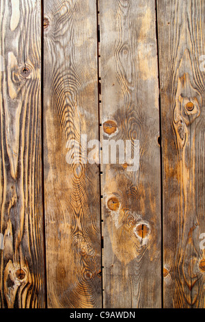 De vieux bois de pin grunge texture background Banque D'Images