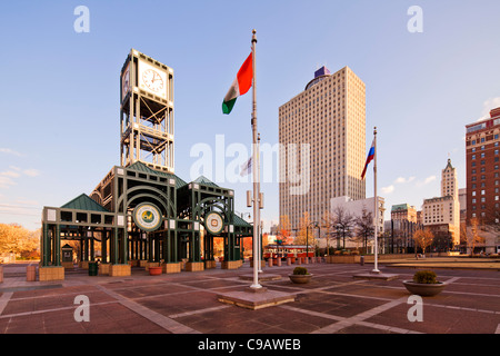 Civic Center Plaza, Memphis Banque D'Images