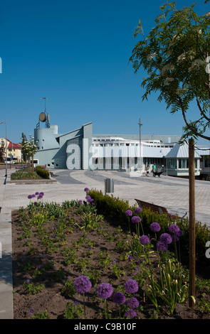 Bibliothèque de la ville de Mariehamn, Åland, la Finlande Banque D'Images
