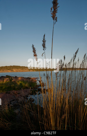 Lac de l'île d'Aland Finlande finlandais Banque D'Images