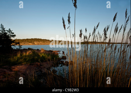 Lac de l'île d'Aland Finlande finlandais Banque D'Images