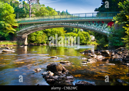 Waterloo Bridge Betws y Coed au nord du Pays de Galles au Royaume-Uni. Banque D'Images