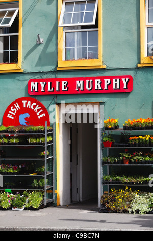 L'entrée du magasin, Kinsale, dans le comté de Cork, en République d'Irlande Banque D'Images