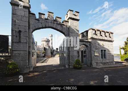 Porte d'entrée de la Blackrock Castle, Cork, République d'Irlande Banque D'Images