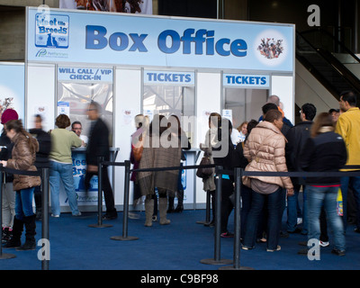 Box Office, JavitsCenter, événement rencontrez les races, 2011 Banque D'Images