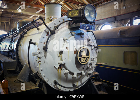 Le B&O No 4500 'Mikado' locomotive à vapeur, 1918. Banque D'Images