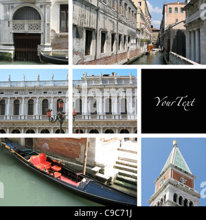 Représentant des images de Venise, Italie Banque D'Images