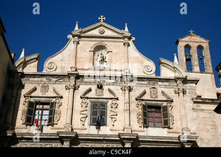 Chiesa di San Michele church, Cagliari, Sardaigne, Italie. Banque D'Images