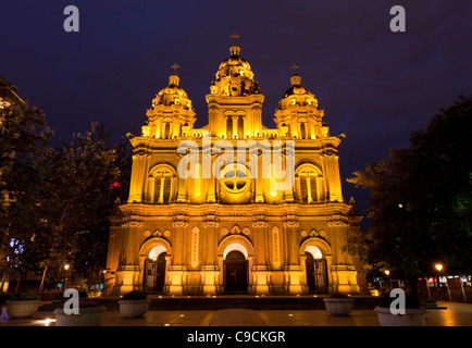 L'église St Joseph rue Wangfujing Beijing centre-ville de Chine, République populaire de Chine, l'Asie Banque D'Images