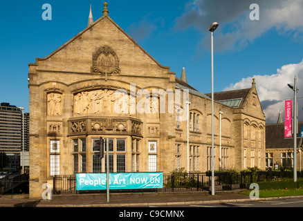 Les pierres de l'Art et du Centre du patrimoine mondial, Rochdale, Greater Manchester, Angleterre, Royaume-Uni. Une bibliothèque publique à l'origine, construit en 1884. Banque D'Images