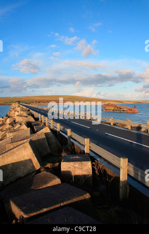 Orkney Islands, aucune barrière Churchill 3 Banque D'Images