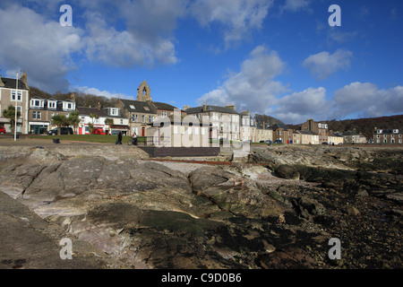 Millport la seule ville sur l'île de (Cumbrae) qui siège dans le Firth of Clyde en Écosse Banque D'Images