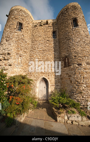 Ypres Tower à Rye, East Sussex, Angleterre. Construit en 1249 comme une défense contre les Français, maintenant un musée Banque D'Images