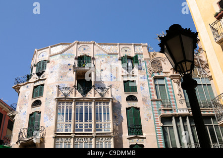 Gebäude pouvez Forteza-Rey, 1909, Palma, Majorque, Spanien, Europa. | Forteza-Rey, 1909 Édifice peut, Palma, Majorque, Espagne, Europe. Banque D'Images