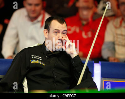 MARK WILLIAMS UK SNOOKER CHAMPIONSHIP YORK BARBICAN YORK Angleterre 07 Décembre 2011 Banque D'Images