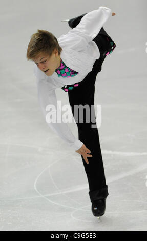 Trois ressortissants de la République tchèque, la Slovaquie et la Pologne 2012 a lieu, à Ostrava, en République tchèque, le 17 décembre 2011. Tomas Verner photo gagnant (CZE). (Photo/CTK Jaroslav Ozana) Banque D'Images