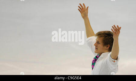 Trois ressortissants de la République tchèque, la Slovaquie et la Pologne 2012 a lieu, à Ostrava, en République tchèque, le 17 décembre 2011. Tomas Verner photo gagnant (CZE). (Photo/CTK Jaroslav Ozana) Banque D'Images