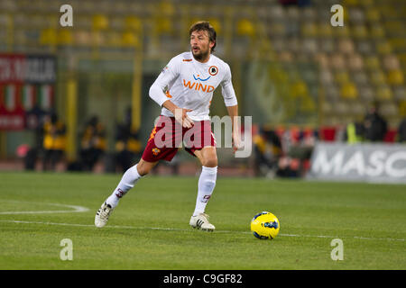 Gabriel Ivan Heinze (Roma), le 21 décembre 2011 - Football / Soccer : Italien 'Serie' un match entre Bologne 0-2 roms au stade Renato Dall'ara de Bologne, en Italie. (Photo de Maurizio Borsari/AFLO) [0855] Banque D'Images