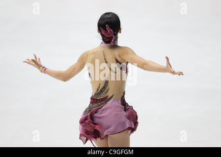 Kanako Murakami, 24 décembre 2011 - Patinage Artistique : toutes Le Japon Figure Skating Championship 2011, Femmes Simple Programme court à Namihaya Dome, Osaka, Japon. (Photo par Akihiro Sugimoto/AFLO SPORT) [1080] Banque D'Images