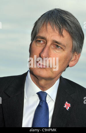 Philip Hammond MP, Ministre de la Défense, UK Banque D'Images