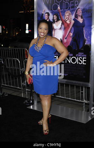 10 janvier 2012 - Hollywood, Californie, États-Unis - Angela Grovey lors de la première du nouveau film de Warner Bros Pictures Joyful Noise, tenue au Grauman's Chinese Theatre, le 9 janvier 2012, à Los Angeles.(Image Crédit : Â© Michael Germana/Globe Photos/ZUMAPRESS.com) Banque D'Images