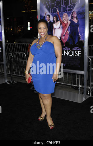 10 janvier 2012 - Hollywood, Californie, États-Unis - Angela Grovey lors de la première du nouveau film de Warner Bros Pictures Joyful Noise, tenue au Grauman's Chinese Theatre, le 9 janvier 2012, à Los Angeles.(Image Crédit : Â© Michael Germana/Globe Photos/ZUMAPRESS.com) Banque D'Images