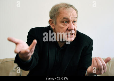 Martin Palous, directeur de la bibliothèque de Vaclav Havel au cours entretien avec CTK le 13 janvier 2012, Prague, République tchèque. Bibliothèque est intéressé à intensifier ses relations avec les pays étrangers et considère possibilité de création de filiale ou entité juridique en France. (Photo/CTK Stanislav Zbynek) Banque D'Images