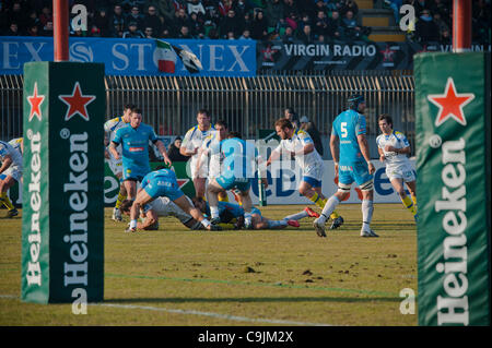 Heineken Cup Aironi Rugby - ASM Clermont Auvergne Banque D'Images