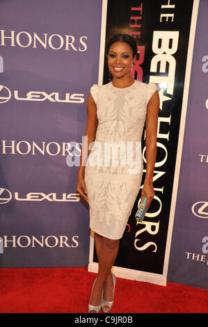 14 janvier 2012 - Washington, DC, USA L'actrice Gabrielle Union européenne assiste à la mise à l'honneur Warner Theater à Washington, DC. (Crédit image : ©Tina Fultz/ZUMA Press) Banque D'Images