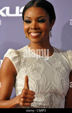 14 janvier 2012 - Washington, District of Columbia, États-Unis - Actrice GABRIELLE UNION EUROPÉENNE assiste à la mise à l'honneur Warner Theater à Washington, DC. (Crédit Image : © Tina Fultz/ZUMAPRESS.com) Banque D'Images