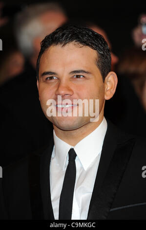 RYAN THOMAS NATIONAL TELEVISION AWARDS 2012 O2 Arena Londres Angleterre 25 Janvier 2012 Banque D'Images