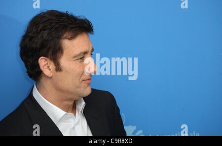 CLIVE OWEN SHADOW DANCER PHOTOCALL BERLIN FILM FESTIVAL 2012 LE GRAND HYATT BERLIN POTSDAMER PLATZ ALLEMAGNE 12 Février 2012 Banque D'Images
