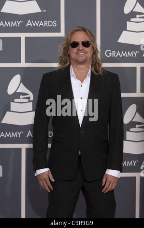 12 février 2012 - Los Angeles, Californie, États-Unis - Val Kilmer arrive à la 54e cérémonie annuelle de remise des prix Grammy tenue au Staples Center le Dimanche, Février 12, 2012 à Los Angeles, en Californie..ADRIAN SANCHEZ-GONZALEZ/PI (crédit Image : © Arorizo ZUMAPRESS.com)/Armando Banque D'Images