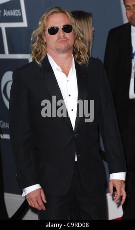 Val Kilmer aux arrivées pour la 54e cérémonie annuelle de remise des Prix GRAMMY - Arrivées, le Staples Center, Los Angeles, CA 12 février 2012. Photo par : Elizabeth Goodenough/Everett Collection Banque D'Images