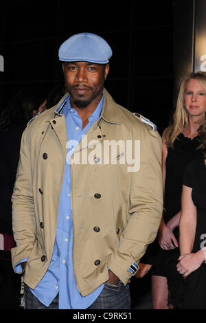 13 février 2012 - Los Angeles, Californie, États-Unis - Michael Jai White.Los Angeles première de ''Act of valor'' - Arivals tenue à l'Arclight Hollywood Los Angeles , Cineramadome,CA. 13-2012 Février.(Image Crédit : Â©/TLeopold ZUMAPRESS.com)/Photos Globe Banque D'Images