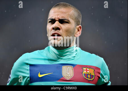 Ligue des Champions, Leverkusen et FC Barcelone 1:3 --- Daniel (Dani) Alves (Barcelone) Banque D'Images