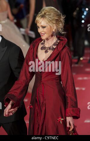 10 févr. 19, 2012 - Madrid, Espagne - Antonio Banderas et Melanie Griffith arrivent à Goya Cinema Awards 2012 cérémonie, au Palacio Municipal de Congresos, le 19 février 2012 à Madrid, Espagne. (Crédit Image : © Jack Abuin/ZUMAPRESS.com) Banque D'Images